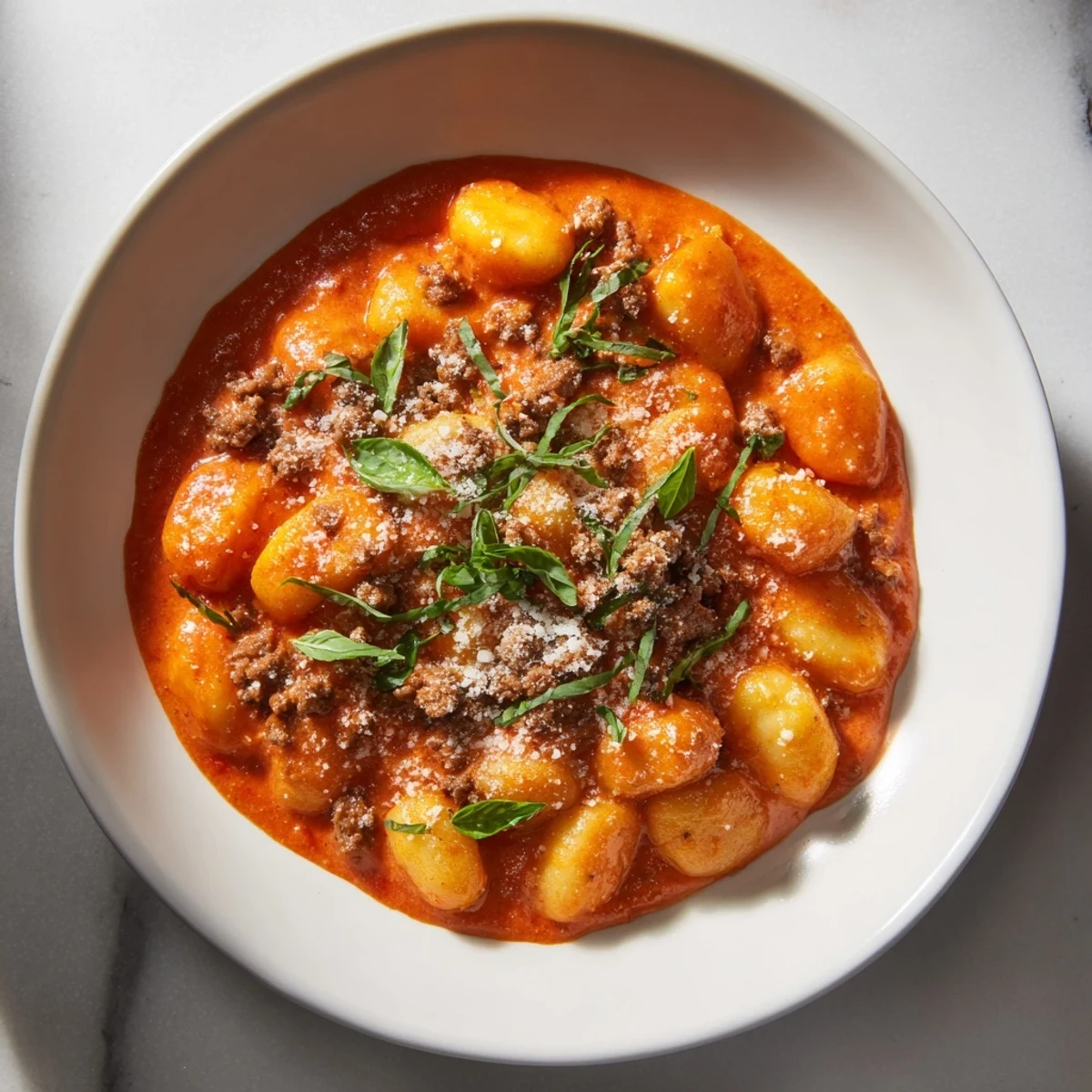 Creamy Tomato Sausage Gnocchi