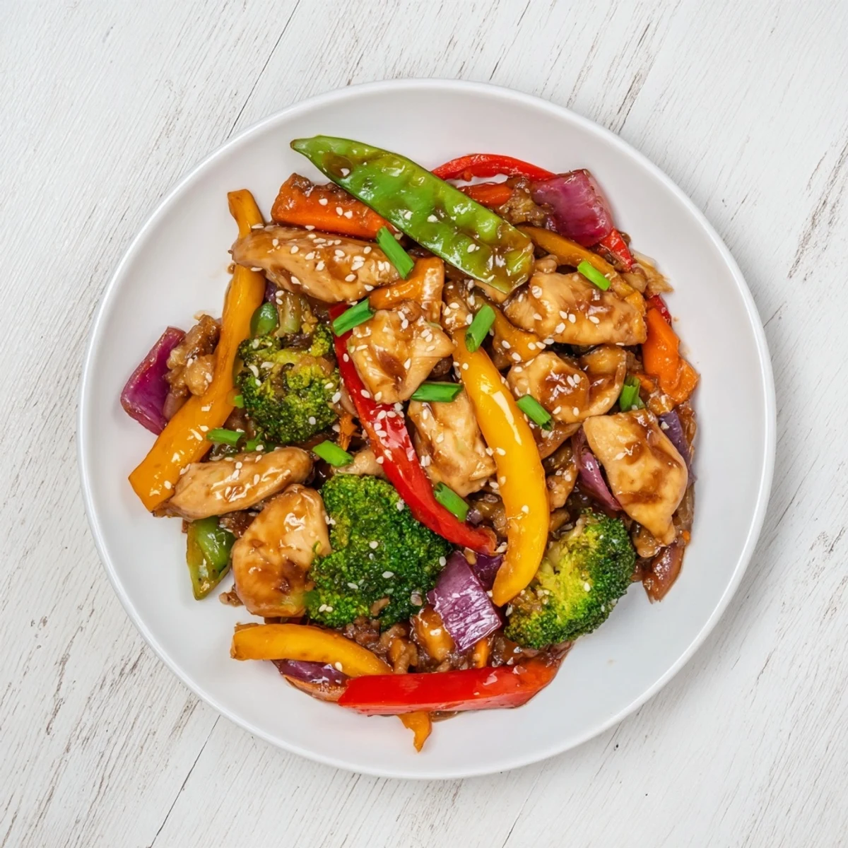 Sheet Pan Chicken Stir-Fry