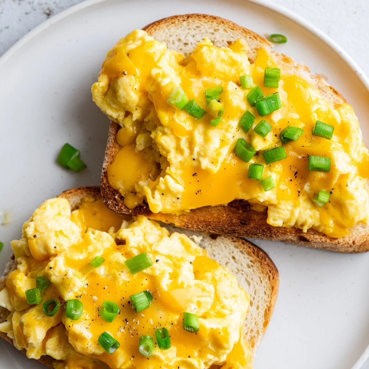 Perfectly toasted bread cradles creamy eggs in this quick and flavorful One-Pan Egg Breakfast Sandwich.
