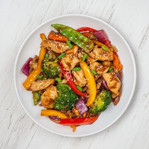 Sheet Pan Chicken Stir-Fry