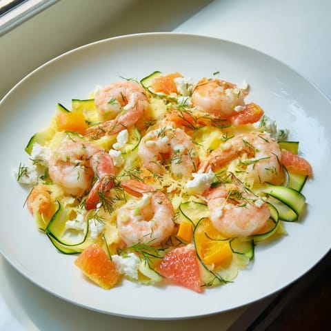 Pink Shrimp Citrus Gruyère