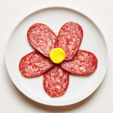 Tudor Rose Salami Cheese