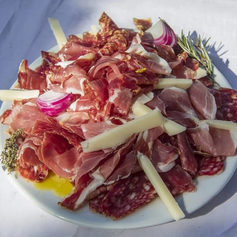 Burlap & Lace Platter