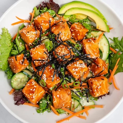 Poke Bowl Salmon Tuna