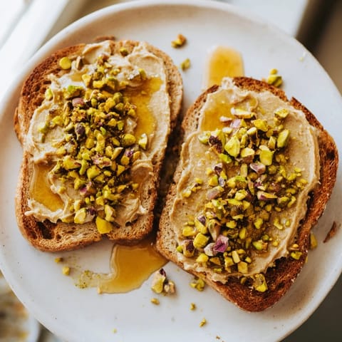 Pistachio Butter Toast