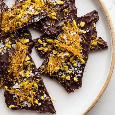 Kataifi Chocolate Crunch Bark