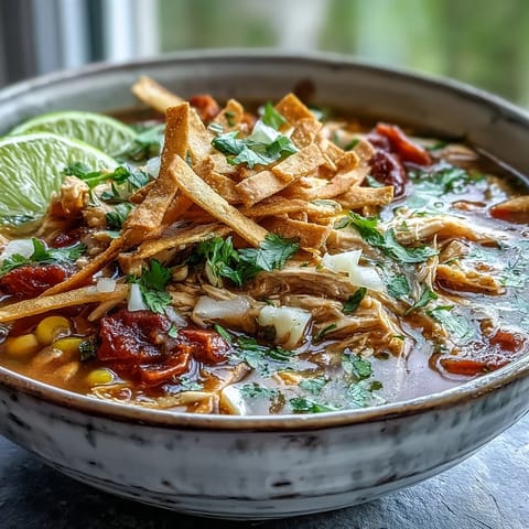 Best Chicken Tortilla Soup