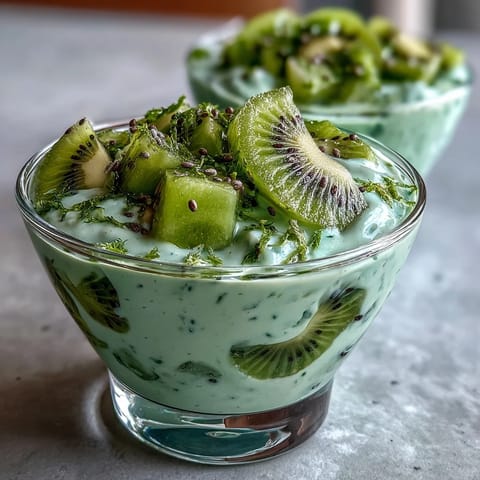 Kiwi Lime Chia Cups
