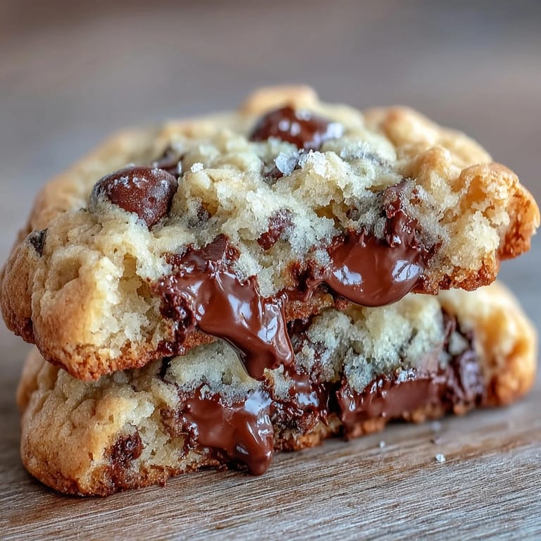Chewy cottage cheese chocolate chip cookies fresh from the oven, featuring rich chocolate chips and a tender, moist texture.