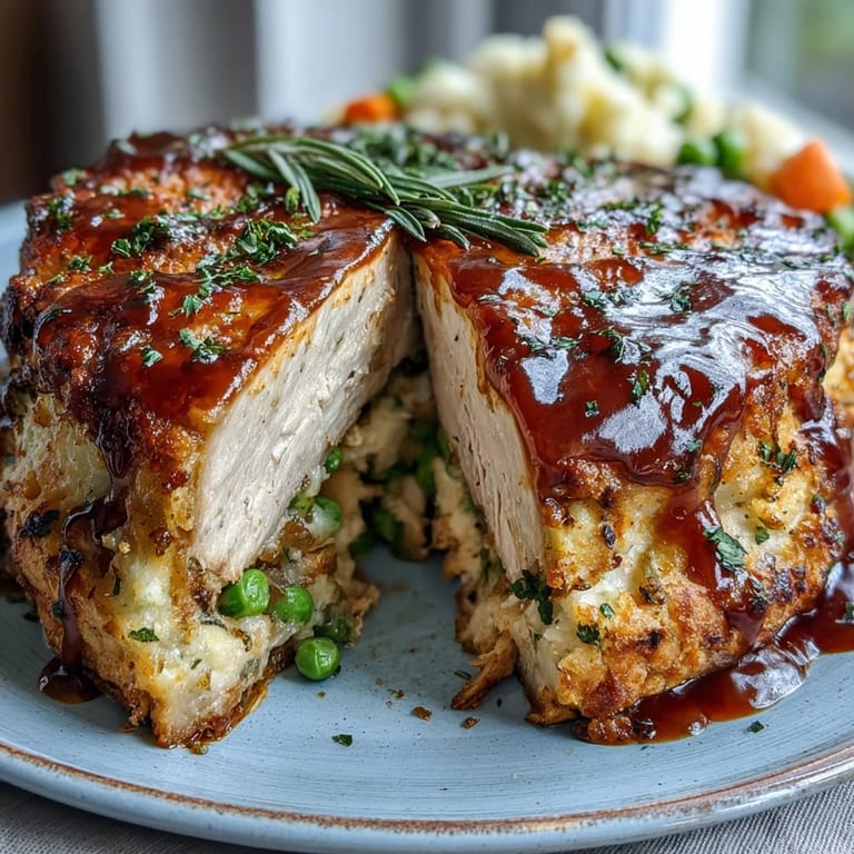 Hearty and healthy Turkey Shepherds Pie topped with light cauliflower-potato mash, perfect for a comforting family dinner.  