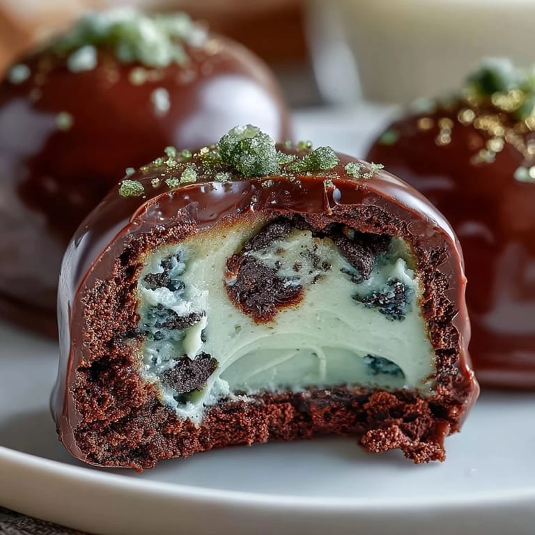 2. Delicious green-coated Oreo truffle balls, perfect for celebrating St. Patrick's Day with friends and family.  