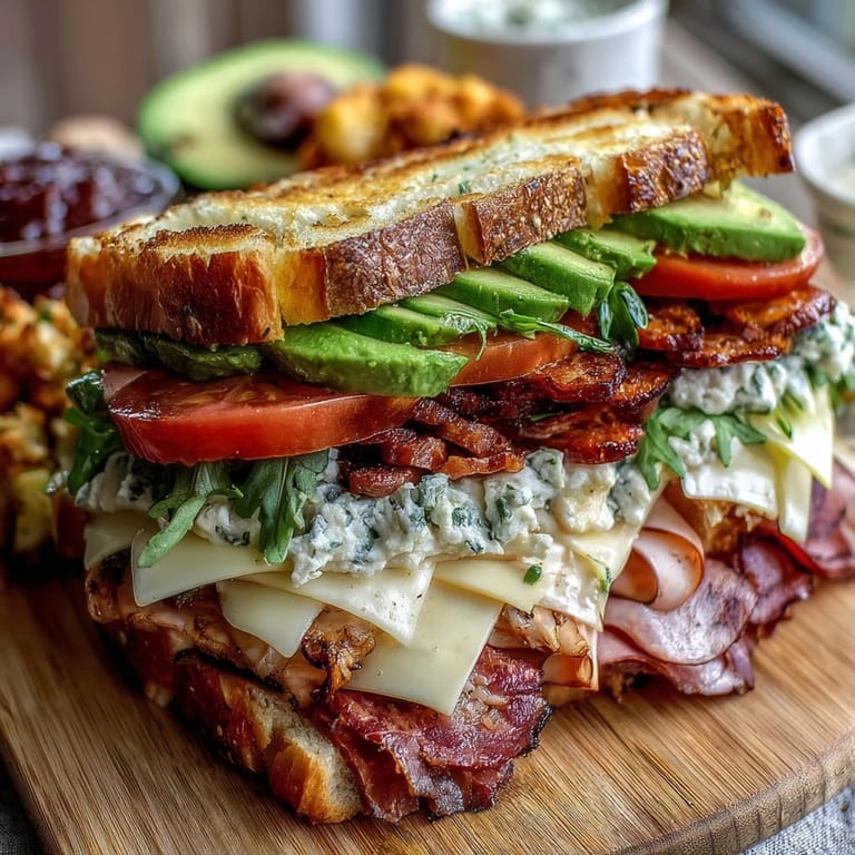 An inviting spread of deli meats, cheeses, and breads arranged for guests to build their own perfect sandwich.  